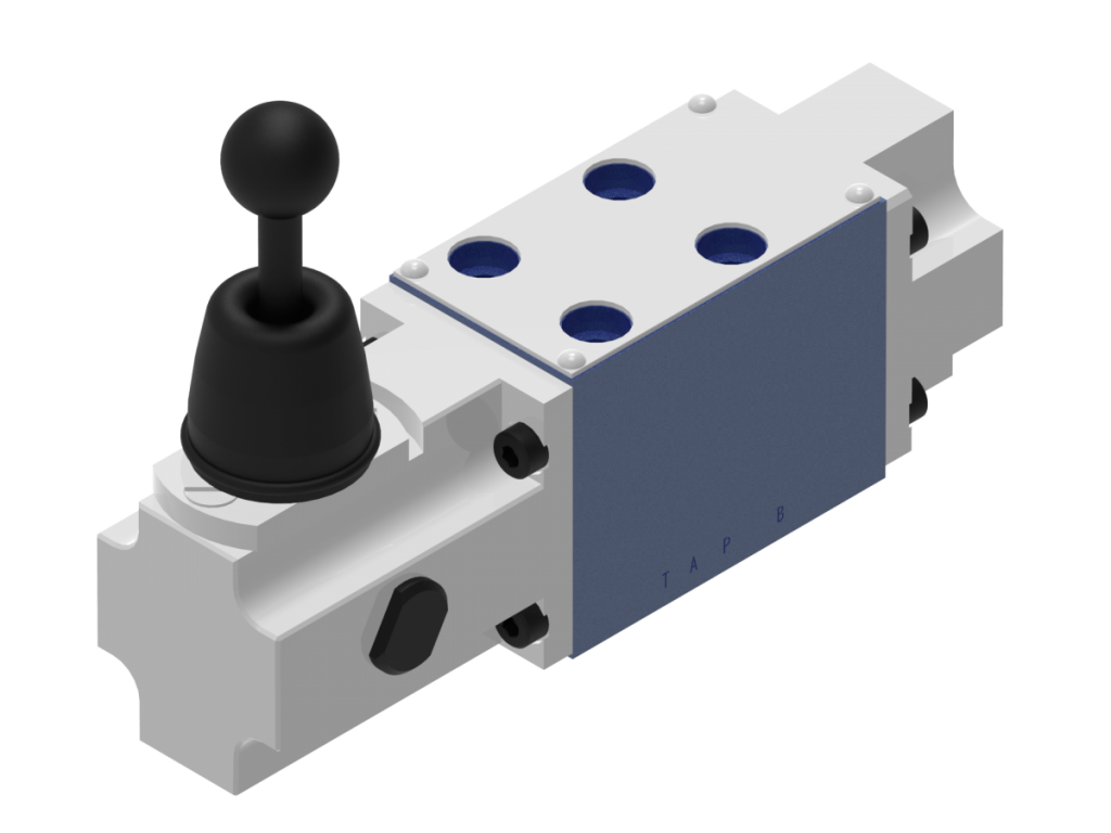 Directional Control Valve Manual Control Ponar Wadowice HydroTech